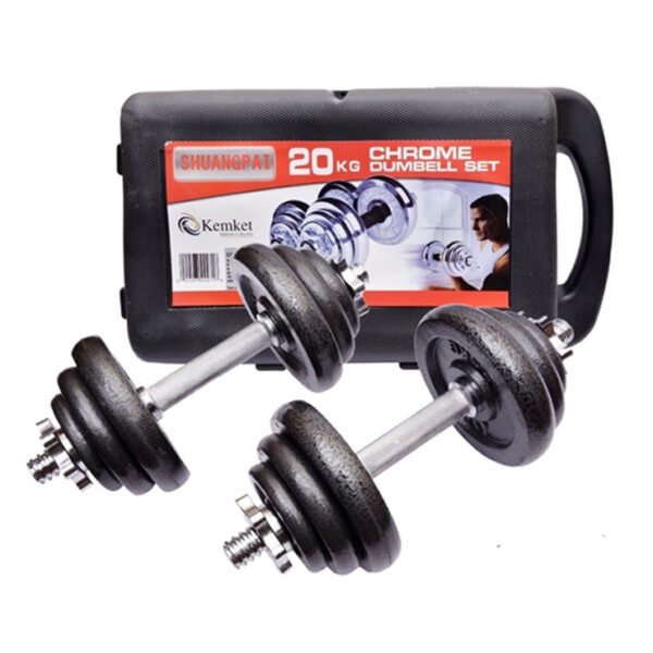 20kg Cast Iron Dumbbell Set