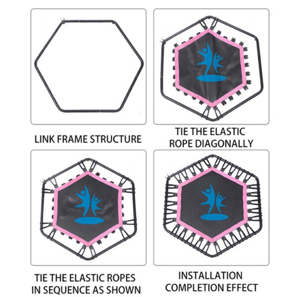 Hex Exercise Trampoline (42 Inches) - Image 8