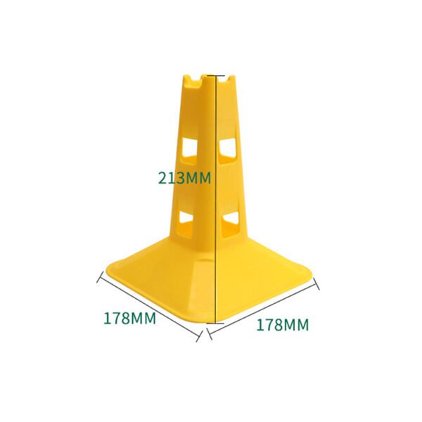 23CM Marking Cones With Hole (Pack of 6) - Image 2