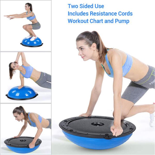 Blue Bosu Ball - Image 3