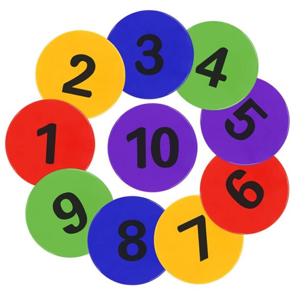 1-10 Flat Markers (10Pcs)